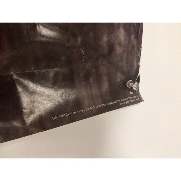 Vintage 1995 Poster Locker Room Sexy Pamela Anderson Baywatch C.J. Parker Canada - Picture 2 of 6